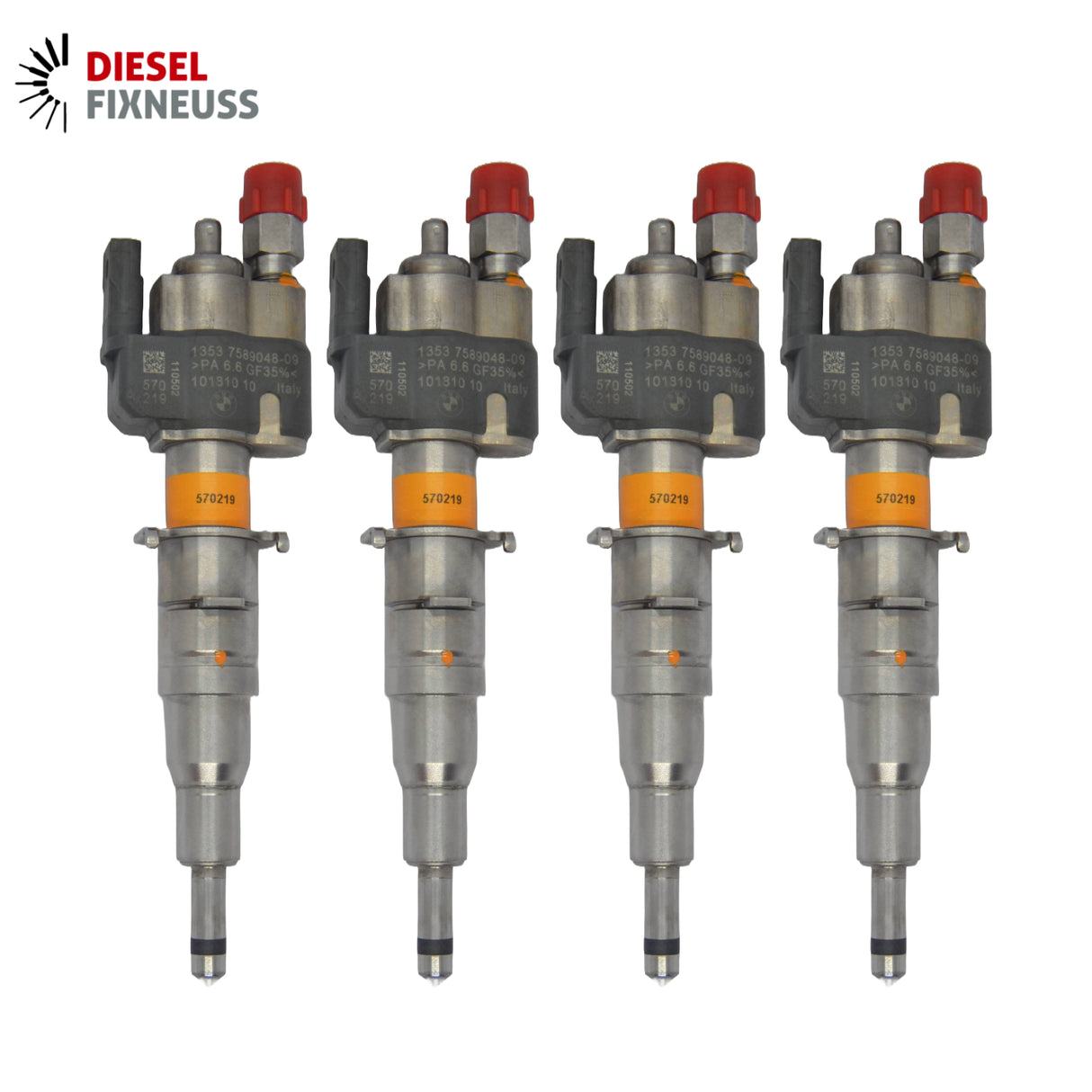 4x Einspritzventil für BMW 1er 3er 5er N45 N43 N53 13537565137 / 13537589048-09