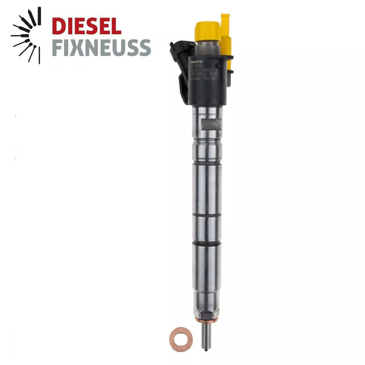 5x Volvo 2.4 D Iniettore Injektor 0445116016 0986435393