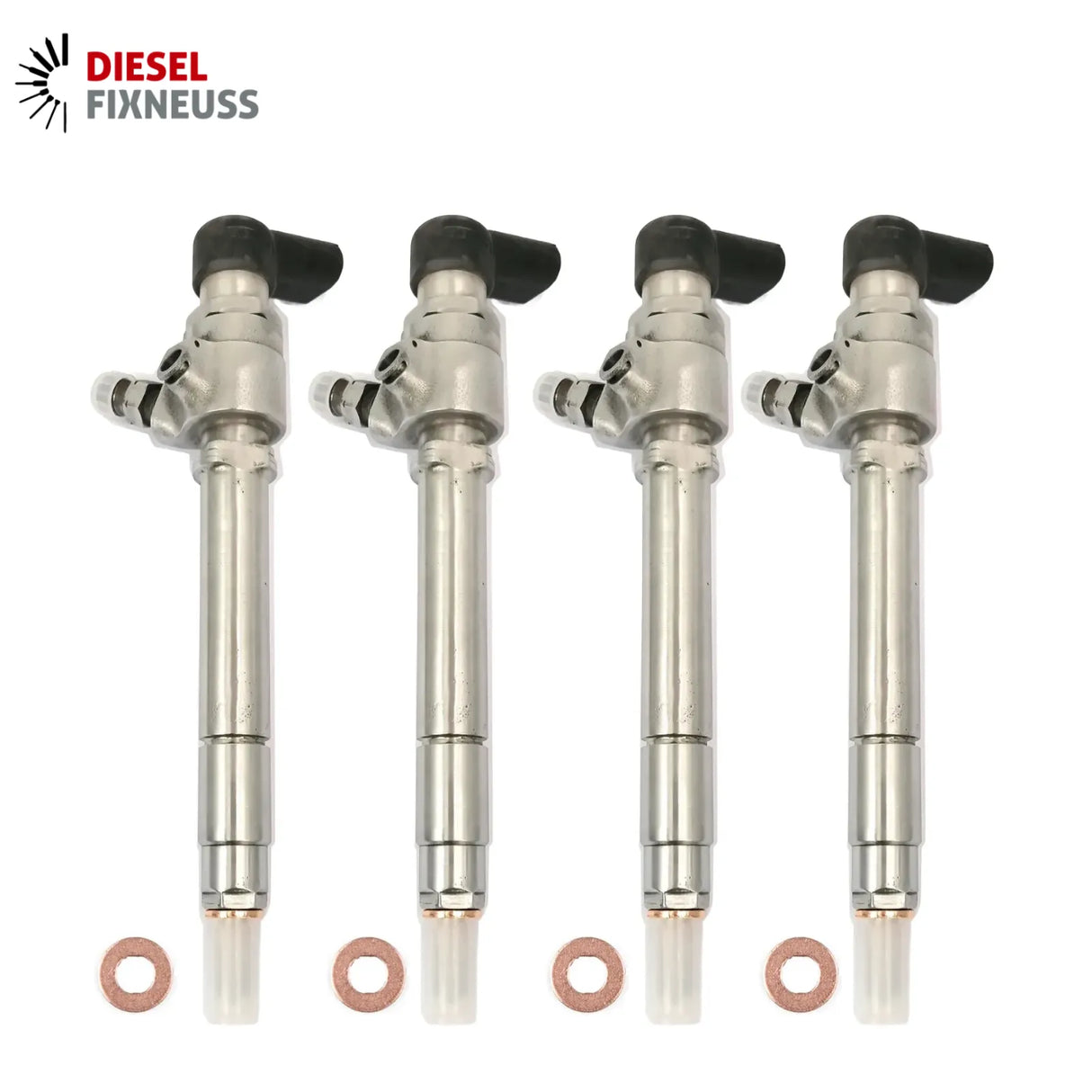 4x Siemens/Vdo Injectors (7H2Q-9K546-CB) with Test Report for Land Rover Discovery III, IV, and Range Rover Sport (2004-2018). Compatible with 2.7 TDV6 Diesel Euro 4 engines, 2720cc, 140 KW, 190 HP. Part numbers: LR008837, LR006496, A2C59513553, X11-800-002-002Z.