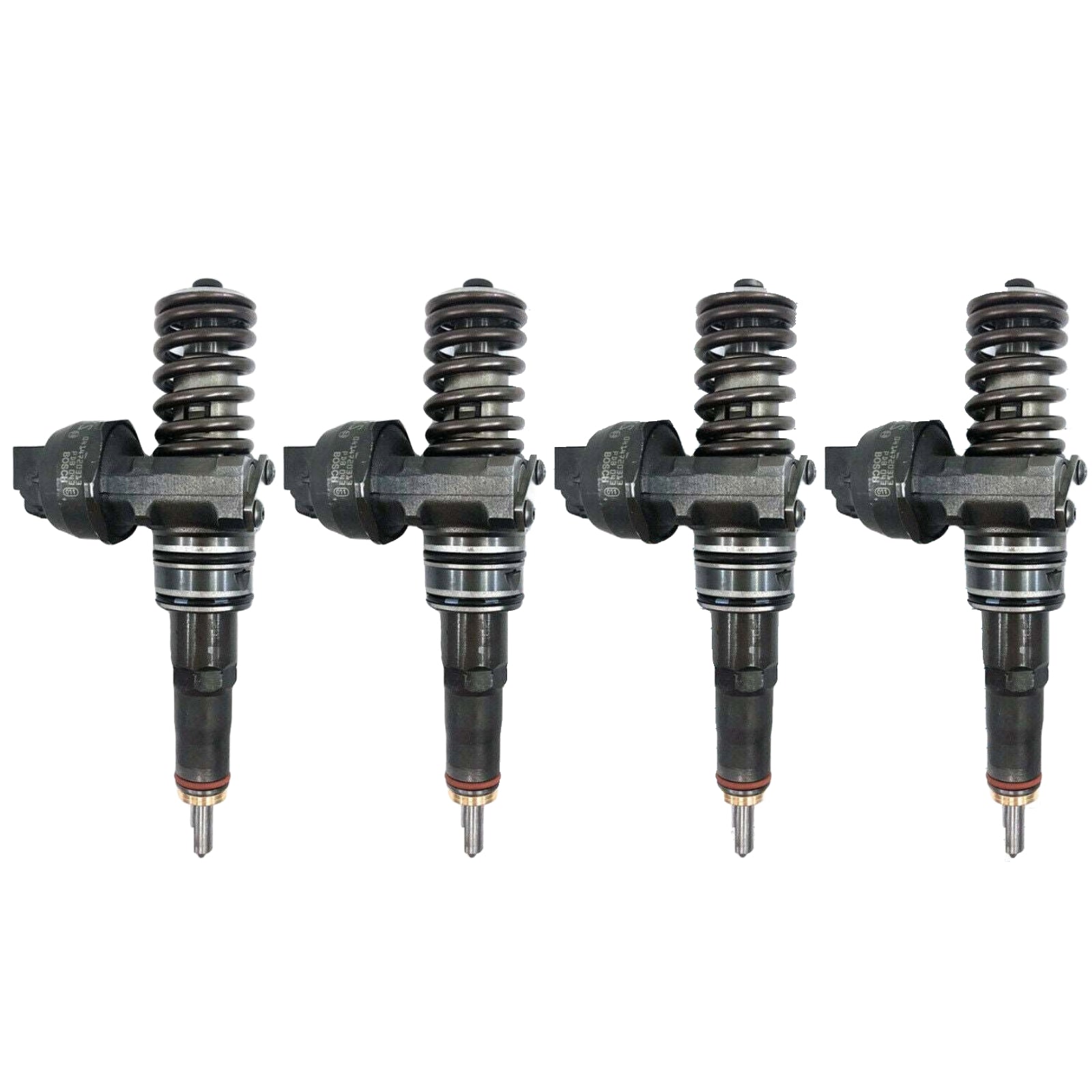 4x BOSCH Pumpe-Düse-Einheit - VW T5 - Tourareg 2.5 TDI - 0414720210 Injektor