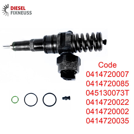 4x Bosch Pumpe Düse Einheit PDE 0414720007 045130079X 038130073F VAG 1,9TDi ATJ