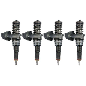4x 2006 06 VW JETTA TDI DIESEL 1.9 L FUEL INJECTOR OEM GENUINE USED 0414720313