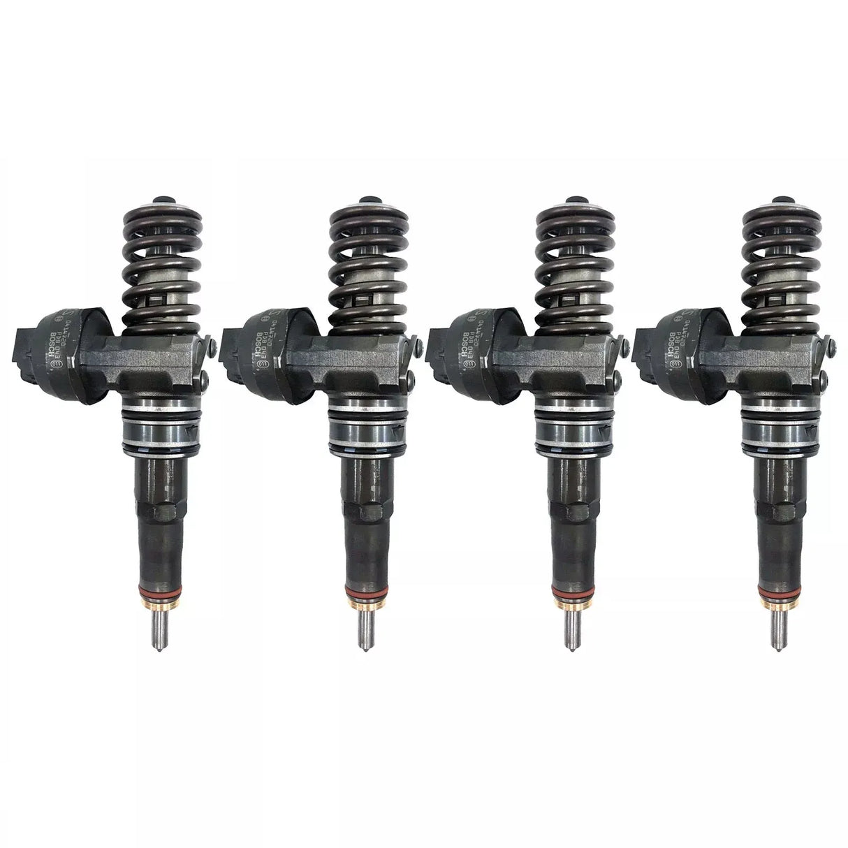 4x VW Caddy Golf 2.0 SDI 51 kW 75 PS Inyector 038130073AS 0414720224 BST BDK