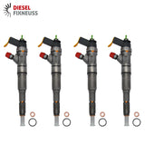 4x Einspritzdüse Injektor Einspritzventil Alfa 156 2.4 JTD 0445110002 injector