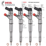 4x Einspritzdüse Injektor BMW E46 318d 318td Compact 0445110149 7790629