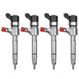 4x Injektor Einspritzdüse Fiat Doblo LANCIA 1.9 JTD 1.9 Bosch 0986435099 0445110187