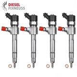 4x Injektor Einspritzdüse Fiat Doblo LANCIA 1.9 JTD 1.9 Bosch 0986435099 0445110187