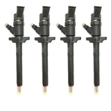 4x EINSPRITZDÜSE 0445110259 CITROEN C3 C4 C5 1.6 HDi FORD FOCUS II 1.6 TDCi