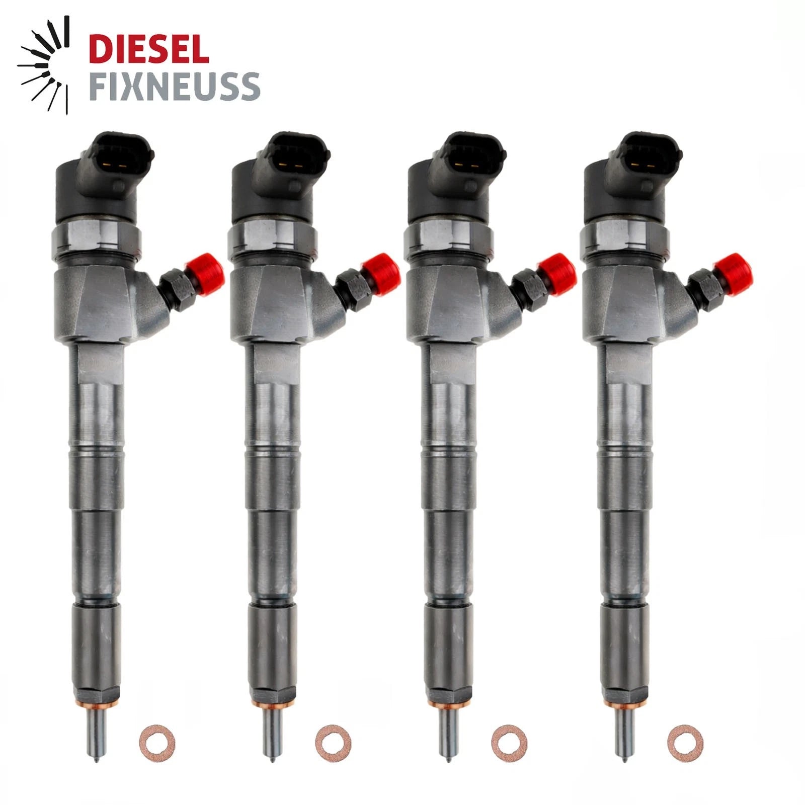 4x 0445110300 Einspritzdüse Injektor Alfa Romeo Fiat Opel Lancia 1.6D 0986435171