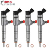 4x PEUGEOT 206 207 Citroen FORD 1.4 HDi TDCi Injektor 0445110339 9687068980
