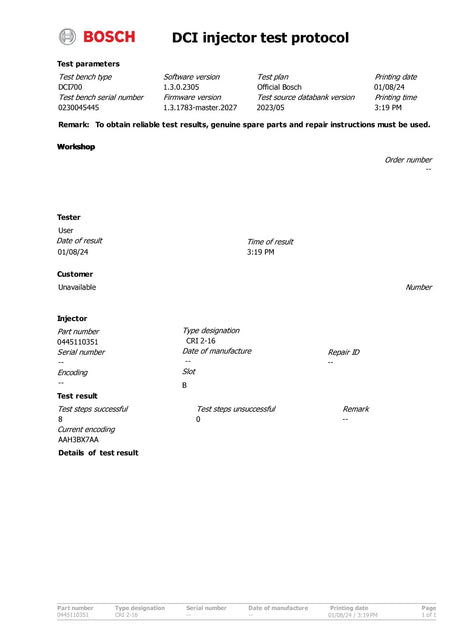 4x Einspritzdüse Fiat Idea Panda Punto Evo Alfa Romeo Mito 1.3 D Multijet