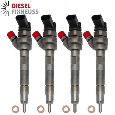 4x 0445110551 Bosch Injektor VW Crafter 2.0 TDI 03L130277P 0445110550 0986435276