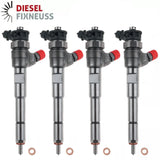 4x Renault Dacia 1.5 dCi Einspritzdüse Injektor 0445110652 166000121R