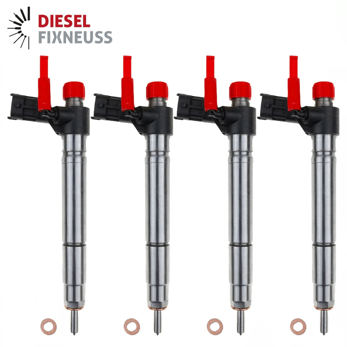 4x 0445115042 Bosch Einspritzdüse Injektor Land Rover Freelander 2.2 TD4 9659229180