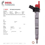 EINSPRITZDÜSE Injektor 0445116003 0445116002 VW 2967 cc 180 kW / 245 PS