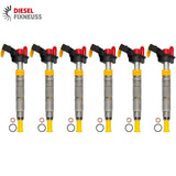 6x Injektor Einspritzdüse BMW E38 740d M67 180kW 245PS 2354000 0445110028