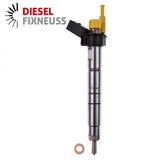 Remanufactured injector 0445117008 for Chevrolet with test report. Compatible with part numbers F00E200273, 19210900, 12620535, 0986435409.