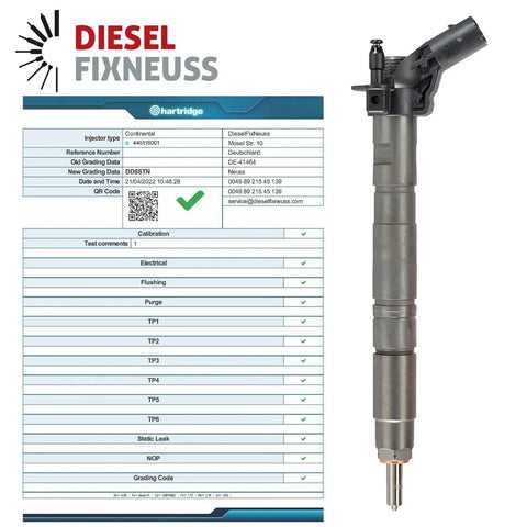 Injektor BOSCH BMW 0445118001 13538508153 13538503153 550d 750d N57D30 381PS