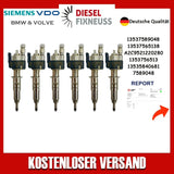 6x Passt für N43 N53 BMW Benzin Einspritzdüse 13537565138-01 VDO 13537589048