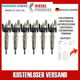 6x VDO 13537589048 Einspritzventil 13537565138-06 N43 N53 BMW Benzin
