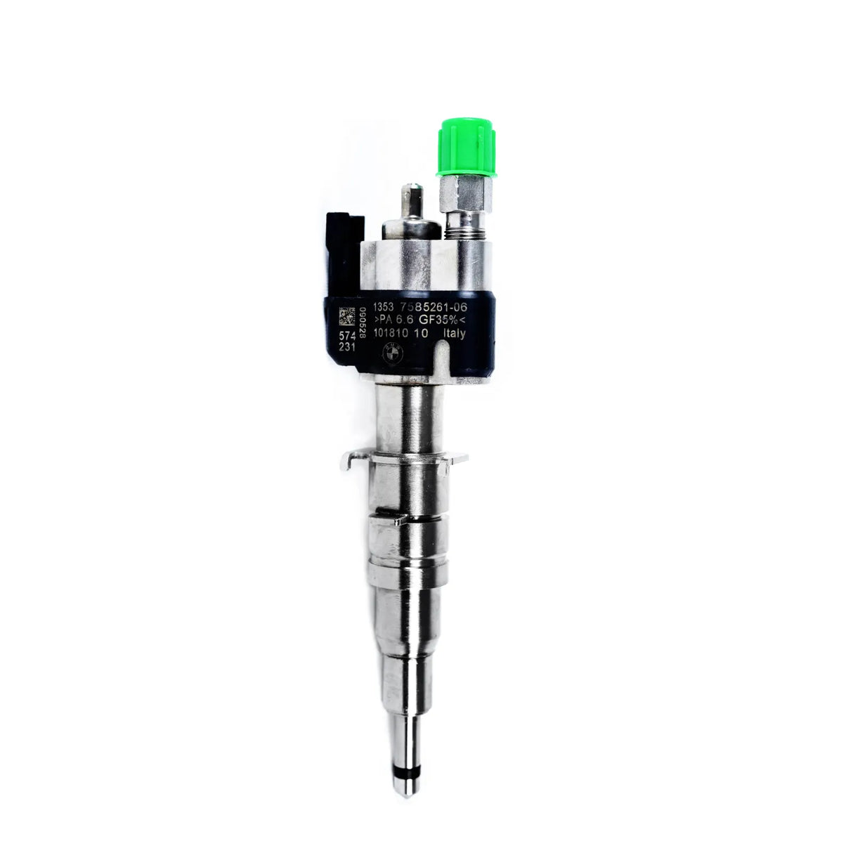BMW Fuel Injector - VDO/Siemens 13537585261-06 / 13537589048. High-quality fuel injectors for BMW gasoline engines. Compatible with N43, N53, and N52 engine series. Includes copper sealing rings and test report.