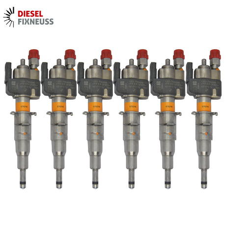 6x Injektor Passt für BMW Benzin 13537565137 / 13537589048-09 Index 09