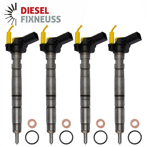 4x EINSPRITZDÜSE VW PIEZO 4 stk 2,0 TDi 0445116030 0986435360 03L130277 VW