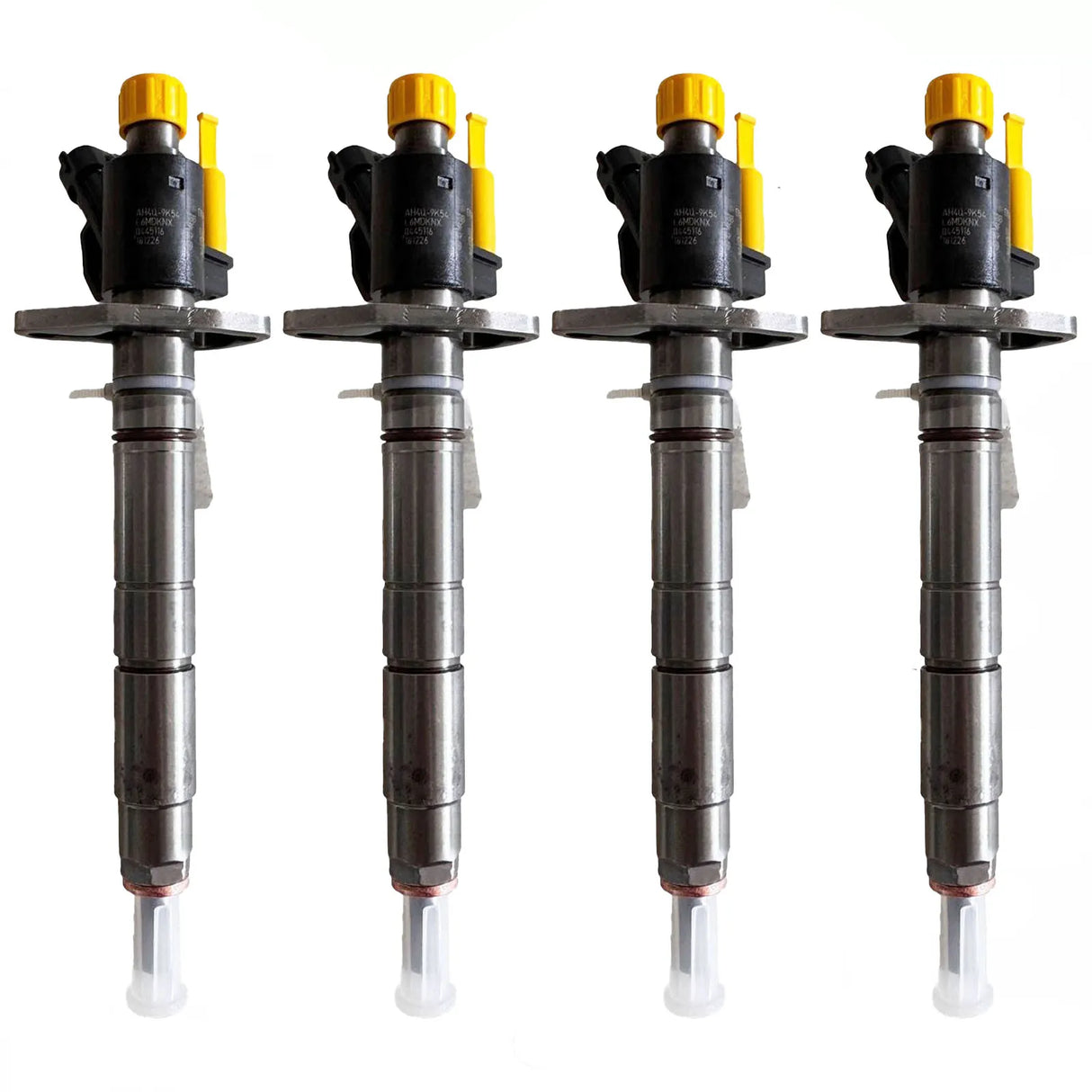 4x Injektor 0445116037 AH4Q9K546BA für LAND ROVER FORD-