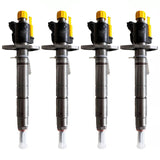 4x Injektor 0445116037 AH4Q9K546BA für LAND ROVER FORD-