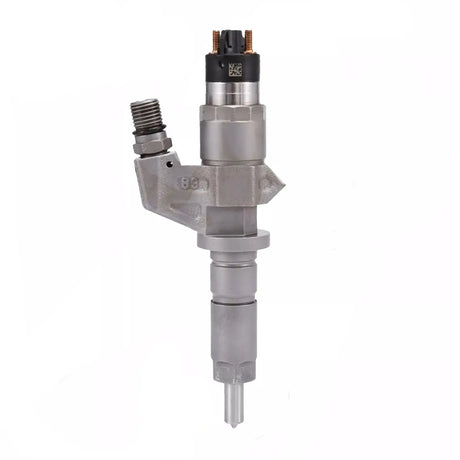 BOSCH injector 0445120008 for GMC ISUZU CHEVROLET 6.6L diesel engines. Compatible with LBZ engine codes. OEM quality replacement part.