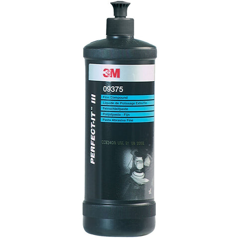 3M Polituren Set 51815 + 80349 + 09375 je 1 Liter Schleifpaste SONDERPREIS!