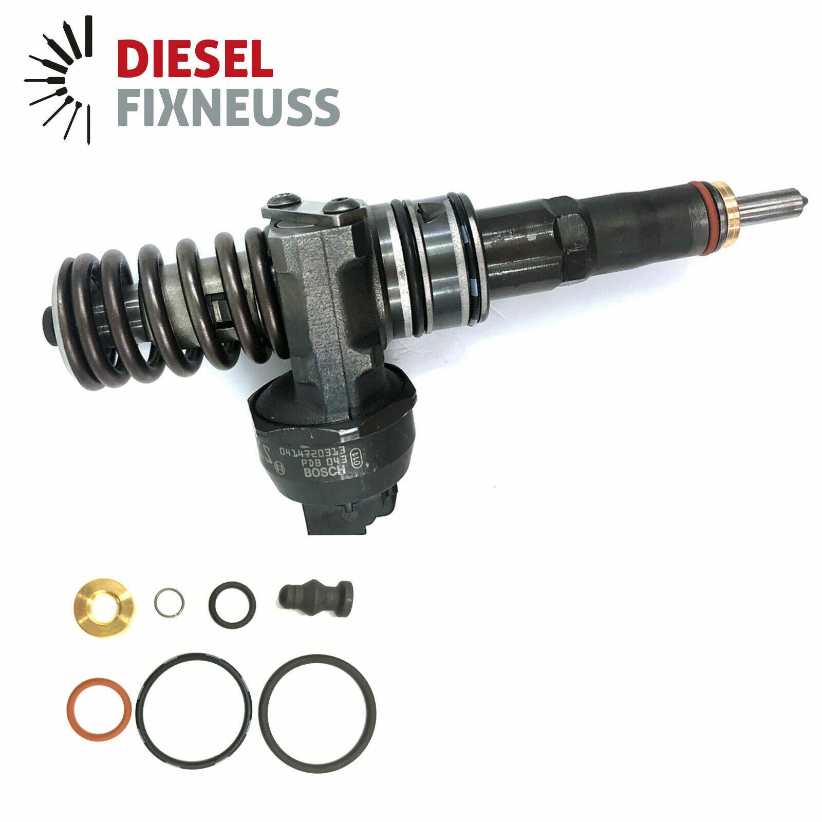 5x Pumpedüse Injektor 0414720228 VW Touareg T5 Bus 2.5 TDI 070130073N 0986441573