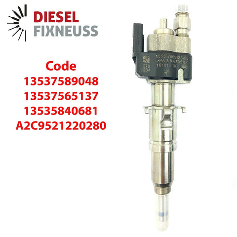 6x Injector Injection Valve VDO 13537589048 13537565137 N43 N53 BMW Petrol