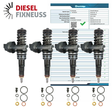 4XEinspritzdüse 0414720215 PD Pumpe Düse für Audi, VW, Skoda, Seat 1.4 / 1.9 TDI