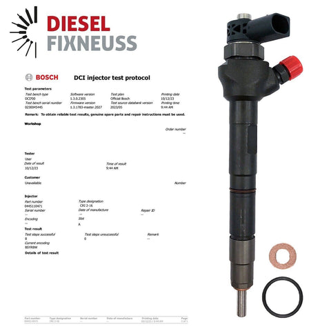 EINSPRITZDÜSE Injector VW Crafter 2.0 TDI 0986435276 0445110551 03L130277P