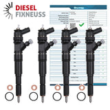 4x Injektor Einspritzdüse Bosch BMW 118d 318d 325d 525d 0445110209