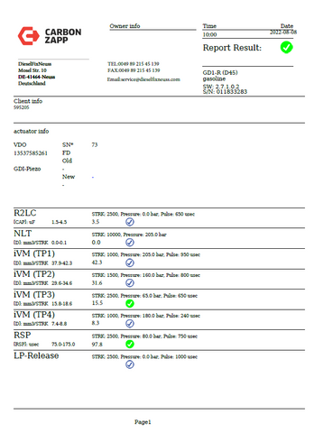 Einspritzdüse VDO 13537585261 13537565138-05 N54 N55 N63 BMW Benzin