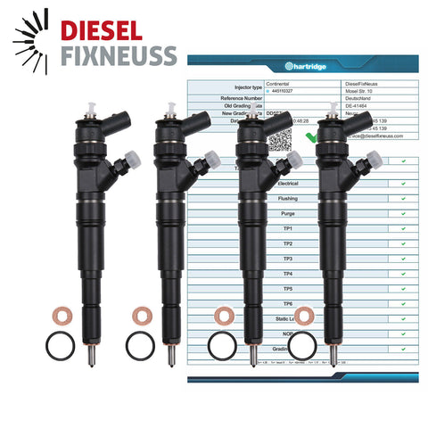 4x Einspritzdüse Chevrolet Opel 2,0 D 0445110327 ­55496735 ­55566050 LBS