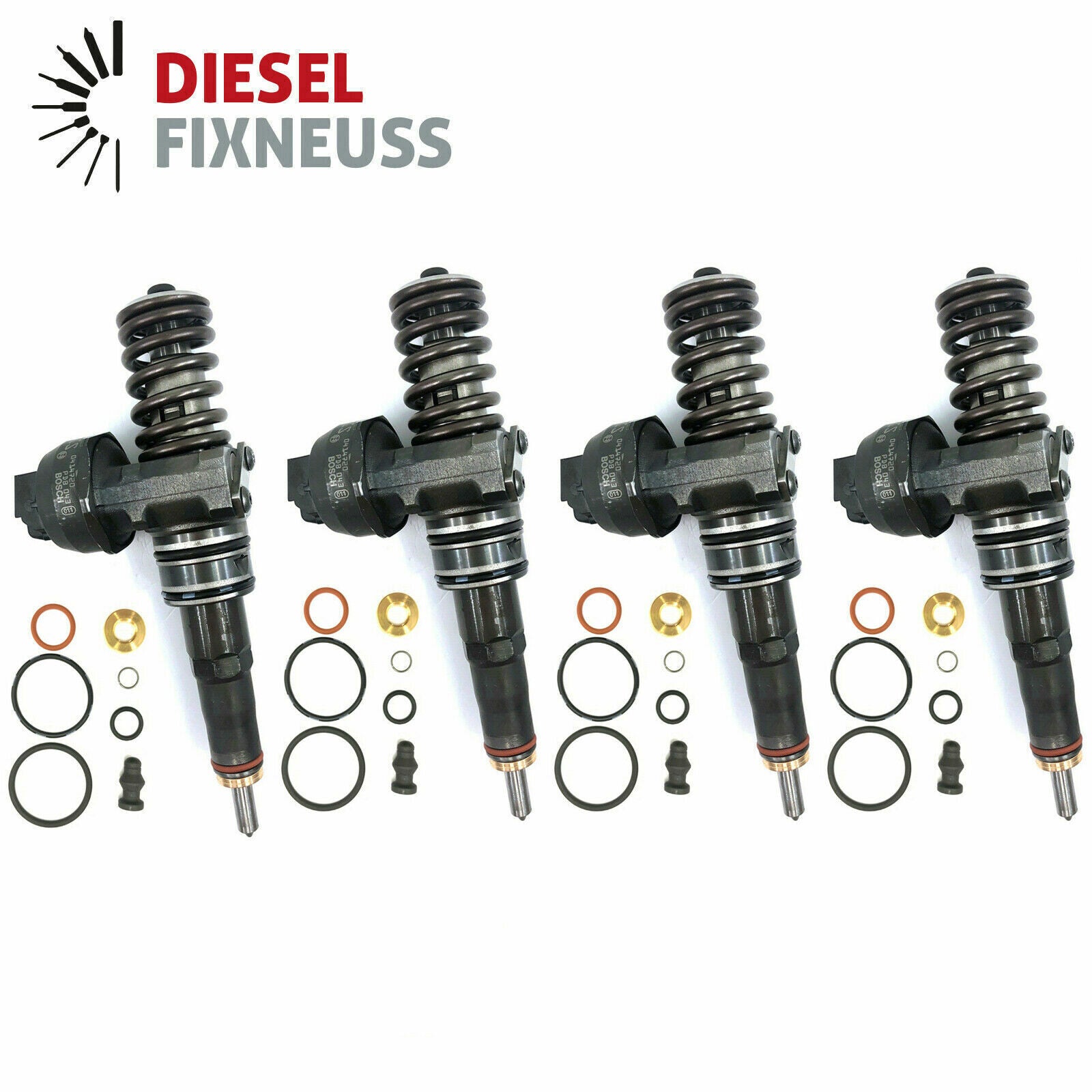 4x Einspritzdüse Bosch Injector 038130073BP 0986441577 0414720364 0414720314