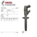 4x Bosch Einspritzdüse 0445110084 Renault Espace IV Laguna 2.2 DCi 8200084534