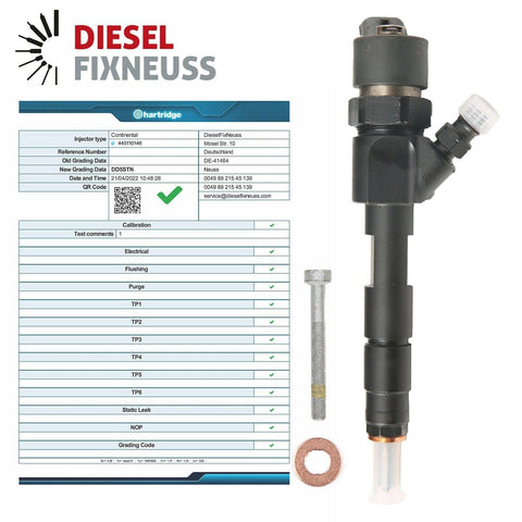 Einspritzdüse RENAULT TRAFIC VAUXHALL VIVARO 1.9DCI BOSCH INJECTOR 0445110146