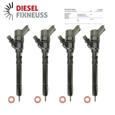 4x Einspritzdüse 0445110064 Hyundai Elantra Santa Fe Matrix Kia Carens Accent