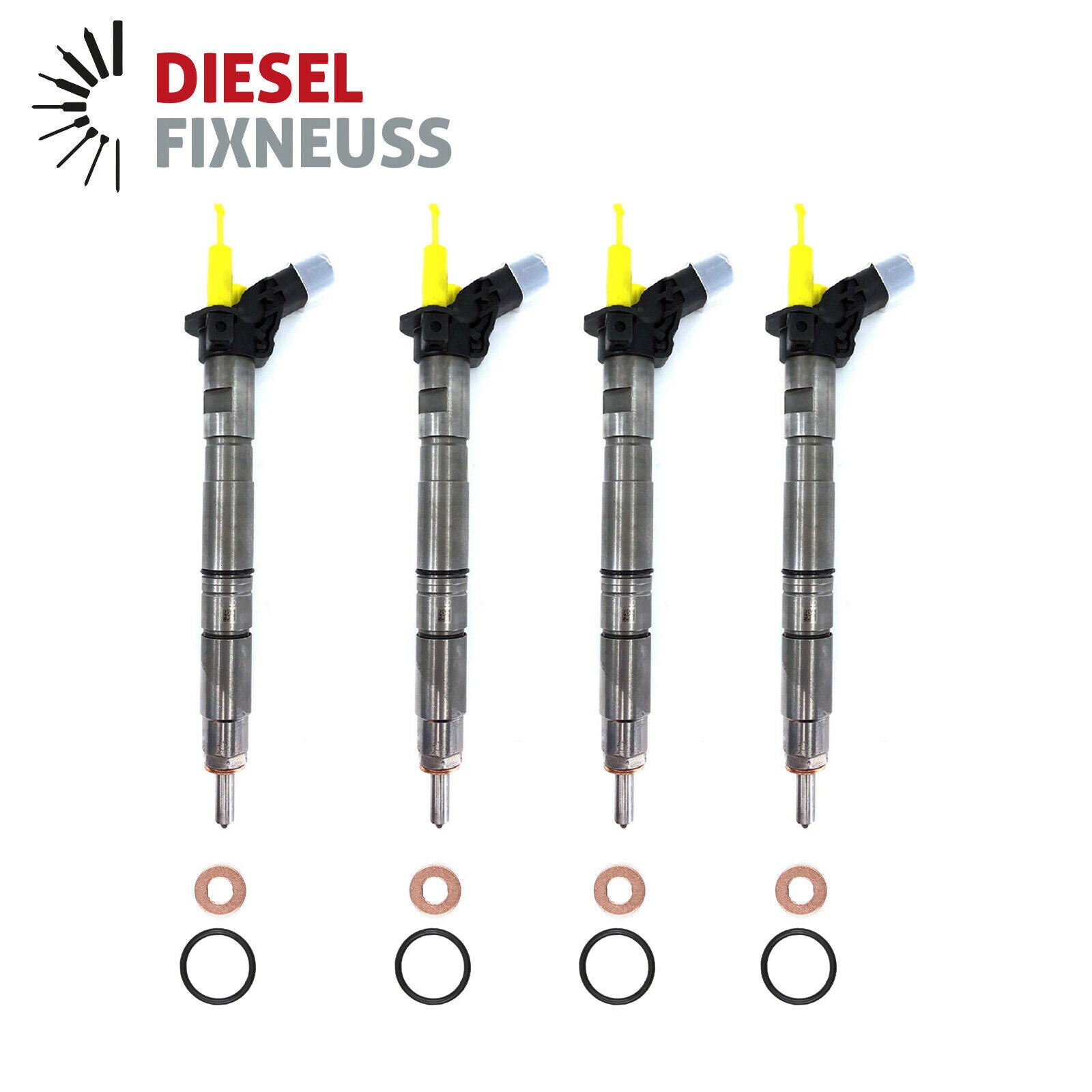 4x Einspritzdüse Injektor 0445115088 Ford Citröen Peugeot Jaguar BG9Q 9F593 CB