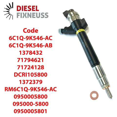 Denso Injector FORD TRANSIT CITROEN PEUGEOT 2.2 2.4 6C1Q-9K546-BC 095000-7060