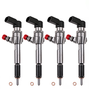 4x Siemens Fuel Injector 7T1Q9F593AB for Ford Tourneo Connect 1.8 TDCi A2C59511611