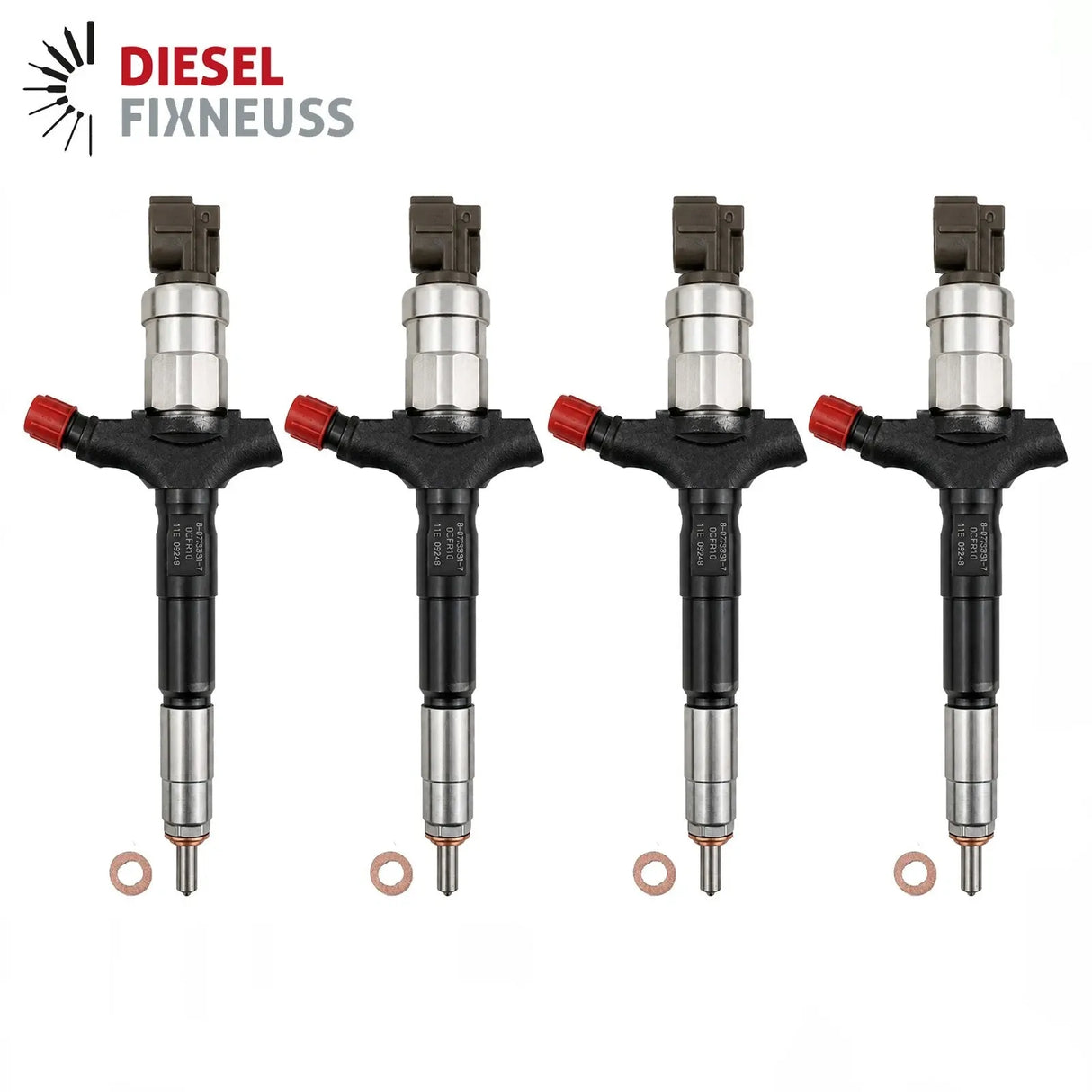 4x DENSO Einspritzdüse DCRI100360 OPEL Renault 177PS 3.0CDTi 8-97239161-7