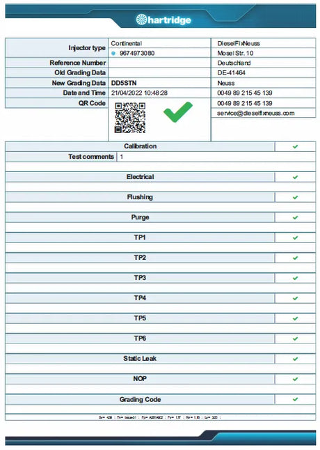 Ford Transit Connet Citröen C5 Ford Focus Einspritzdüse  50274V05 9674973080
