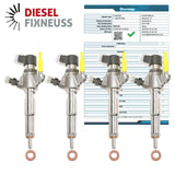 4x Injektor 9802448680 Ford Volvo Peugeot Mazda 9674973080