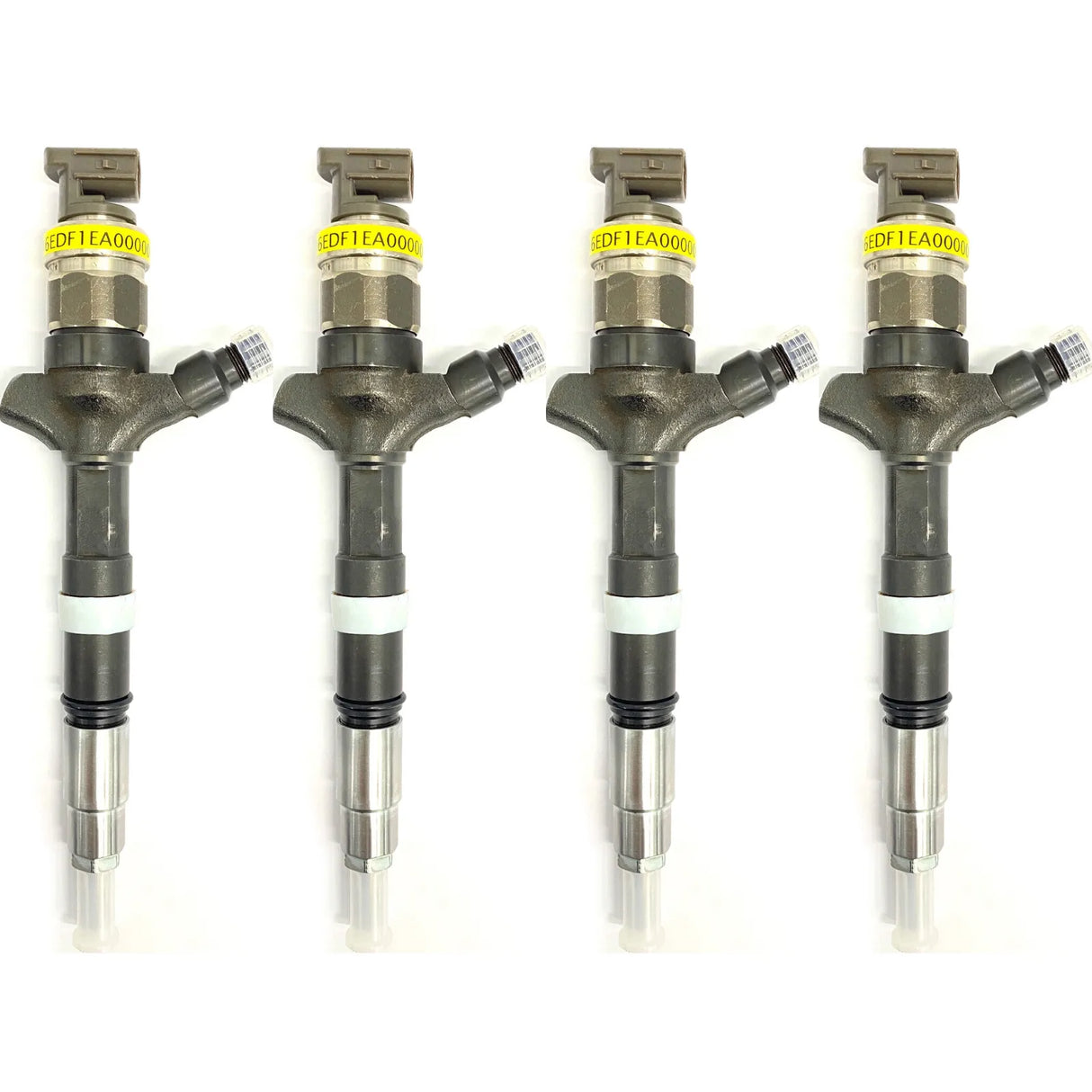 4x Denso brand 16600-AW400 injector for Nissan X-Trail and Primera 2.2 dCi models. Suitable for vehicles with 2184cc engine displacement, 84-143kW (84-215HP) power range. Works with YD22DDTi, YD22DDT and YD22ETI engine codes. Suitable for PRIMERA Hatchback (P12), PRIMERA Traveller (WP12) and X-TRAIL I (T30) models (including FWD and 4x4 versions). Also known by reference numbers DCRI105130 and HRD613.