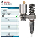 Injecteur Delphi BEBE2A00001 Land Rover Discovery II Defender 2.5 Td5 MSC100670